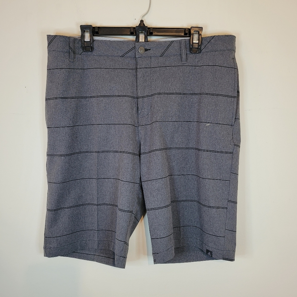 Adidas Men's Golf Shorts Stretch Gray Size 36